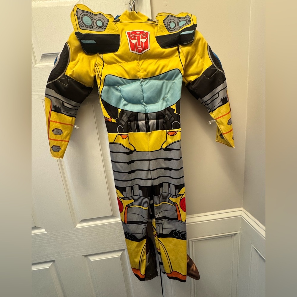 Kids Yellow and Black Bumblebee Costume Med 7/8